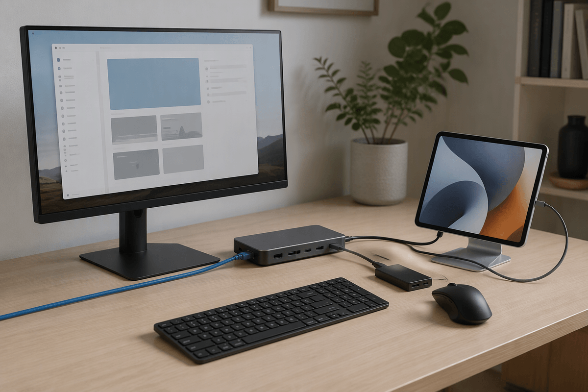 One dock, many devices: tablets, handhelds, and eGPU setups