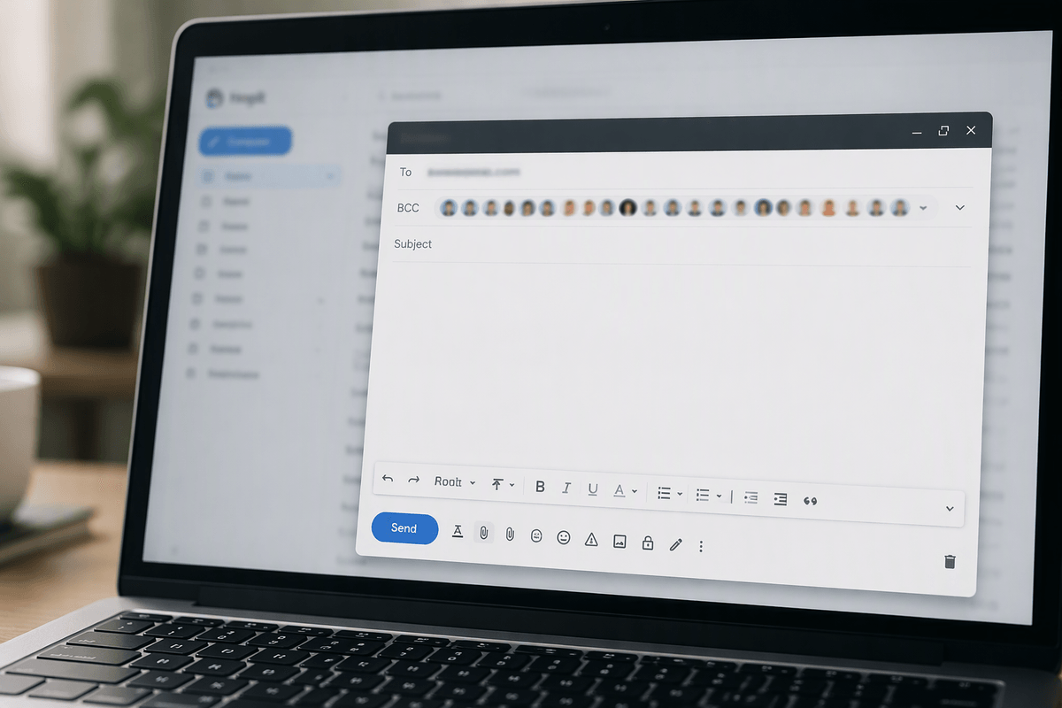 Send to your group safely: BCC, personalization, and mistakes to avoid