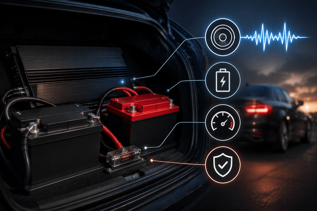 Do You Need a Second Battery for Car Audio?
