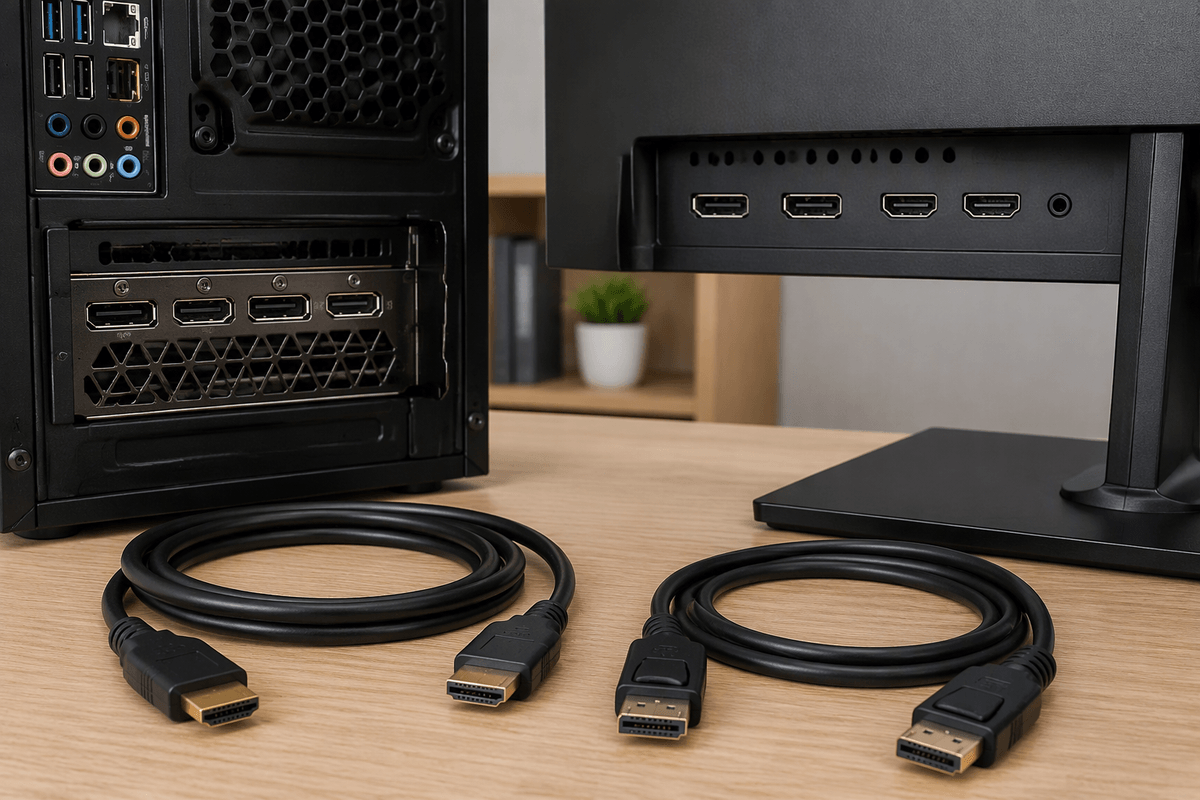 Pick the right cable or adapter for your setup