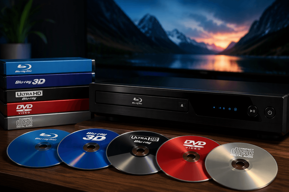 What Disc Formats Can Be Played on a Blu-ray Player?