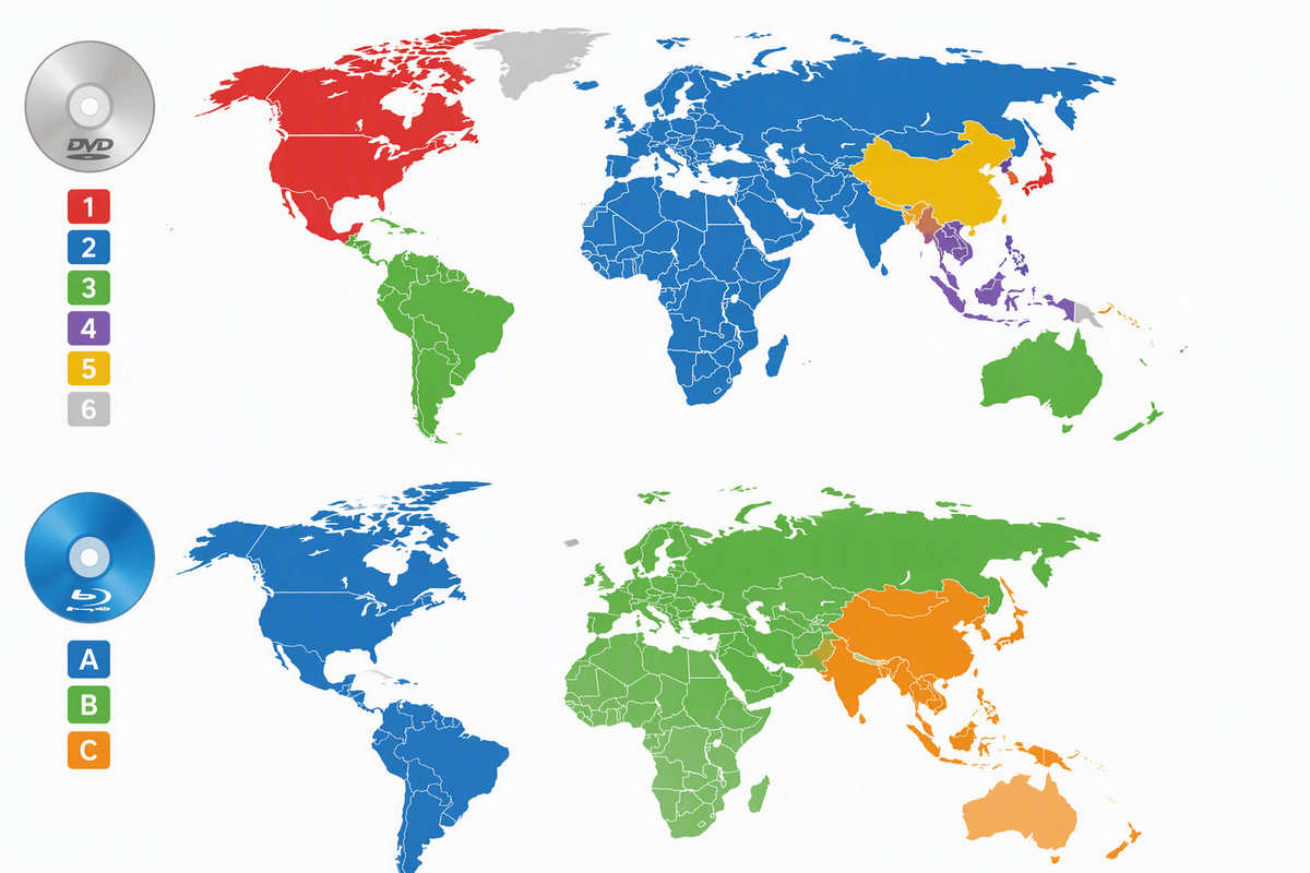 Region codes, copy protection, and streaming features that trip people up