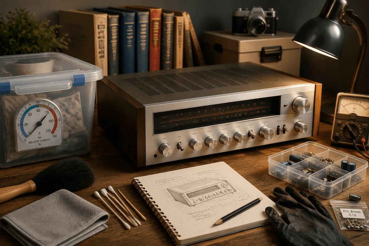 How to Preserve Vintage Electronics