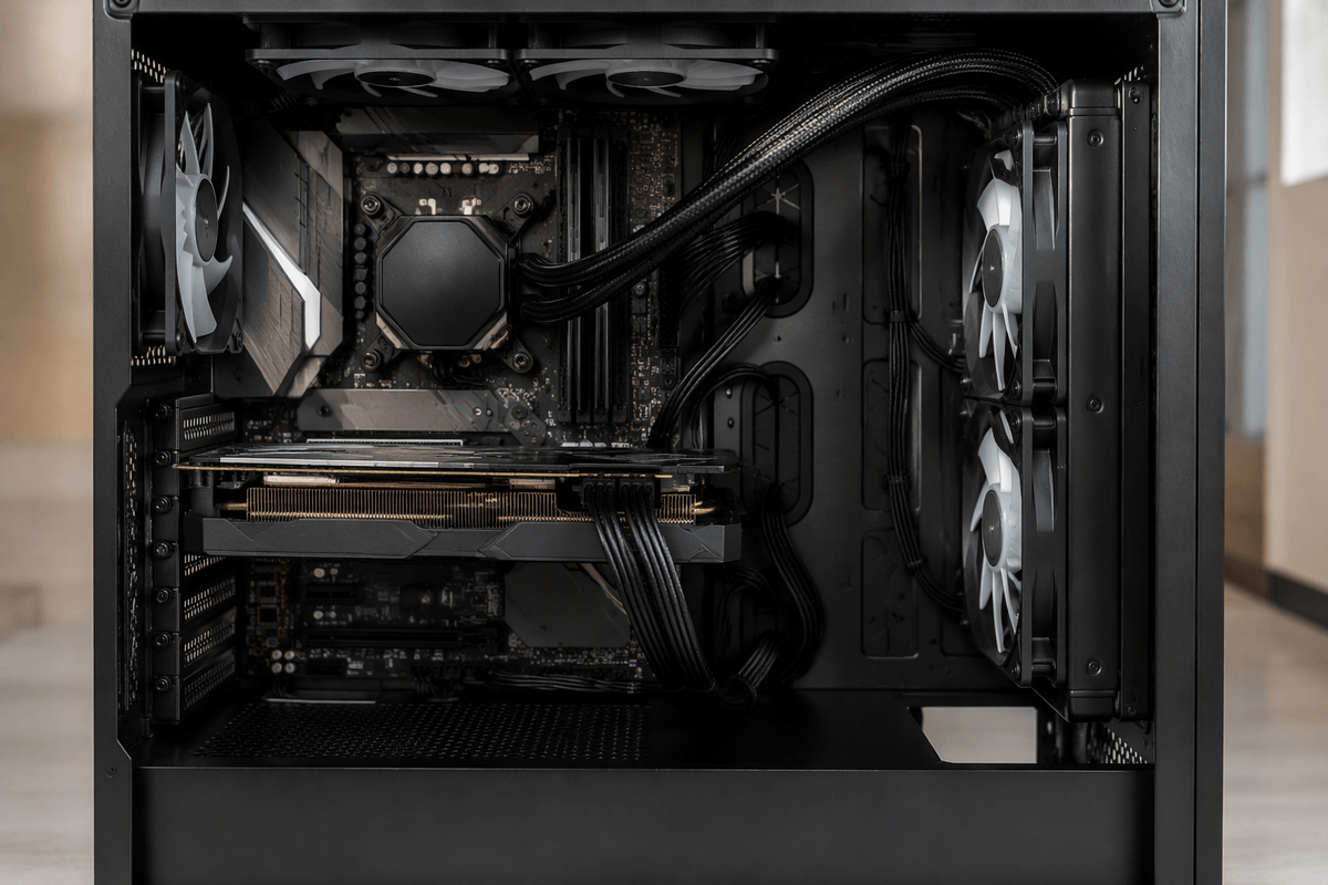 The build itself: socket install, cabling, first boot checklist